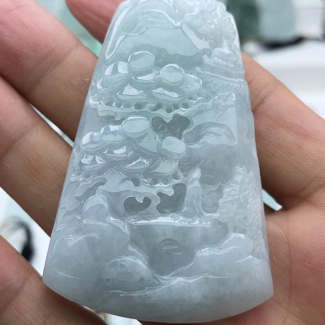 颈饰未镶嵌翡翠翡翠