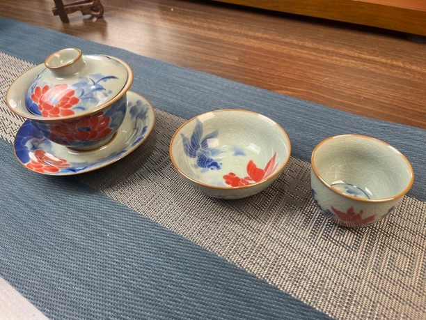 景德镇金玉满堂6件套老淘泥