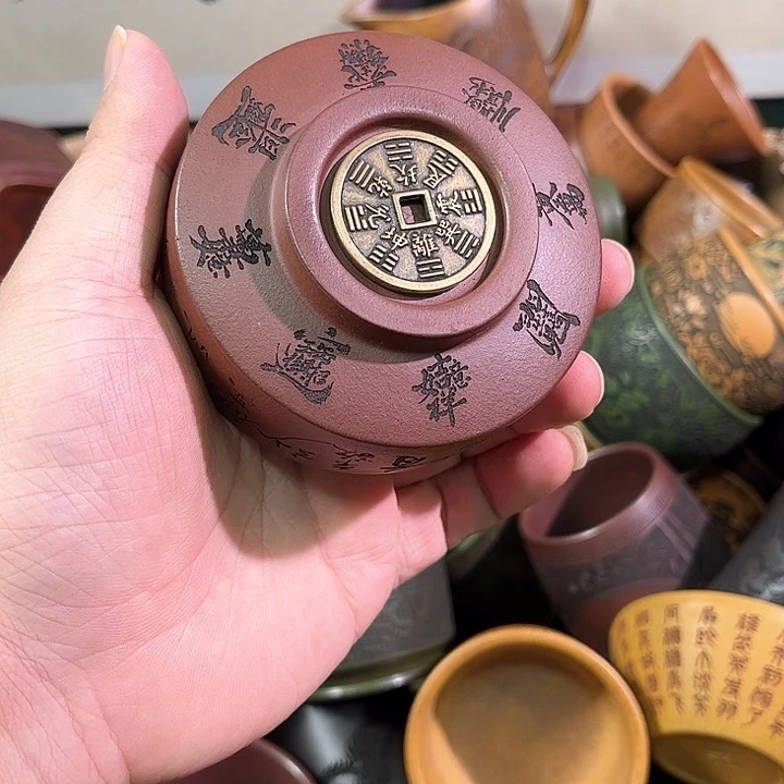 茶杯紫砂全手工紫砂主人杯