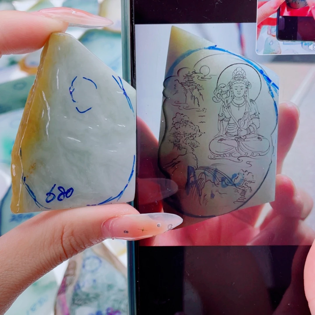 未镶嵌定制翡翠纯天然缅甸A货翡翠