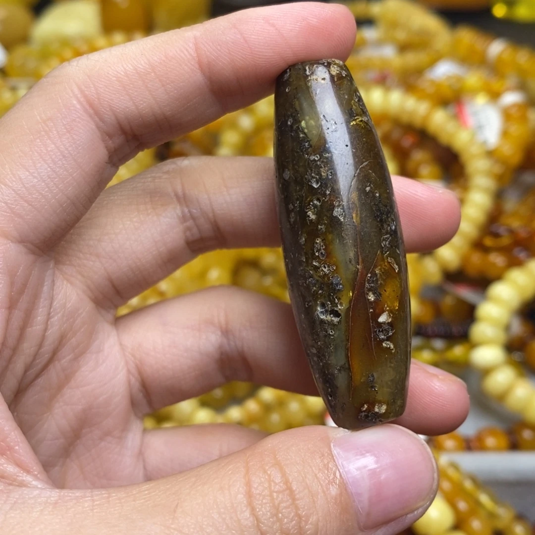 琥珀未镶嵌珠宝奇石蜜蜡