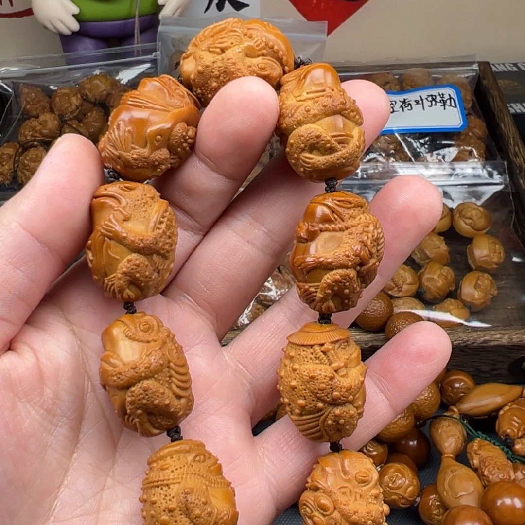 橄榄核手串/手链金蟾