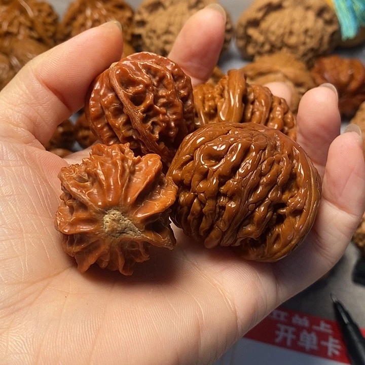 吊坠文玩核桃四座楼
