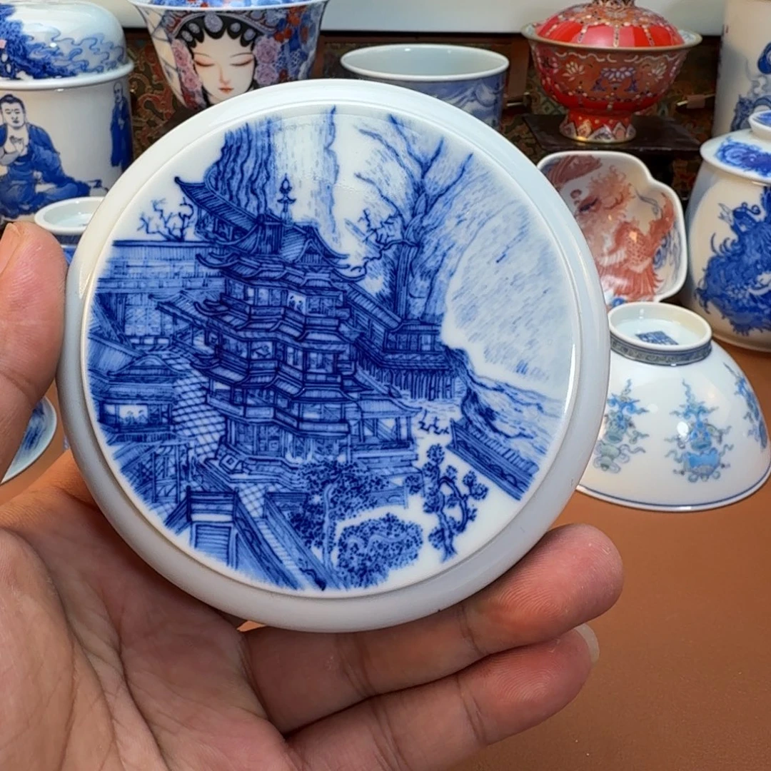 杯子景德镇全手工手绘陶瓷