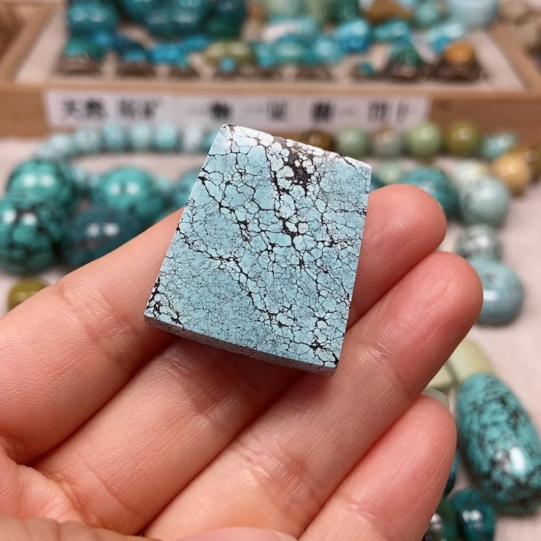 未镶嵌绿松石珠宝半成品