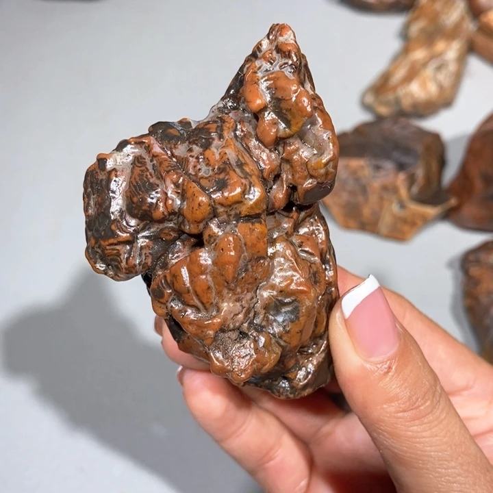 玛瑙/玉髓车挂合金石****缘78