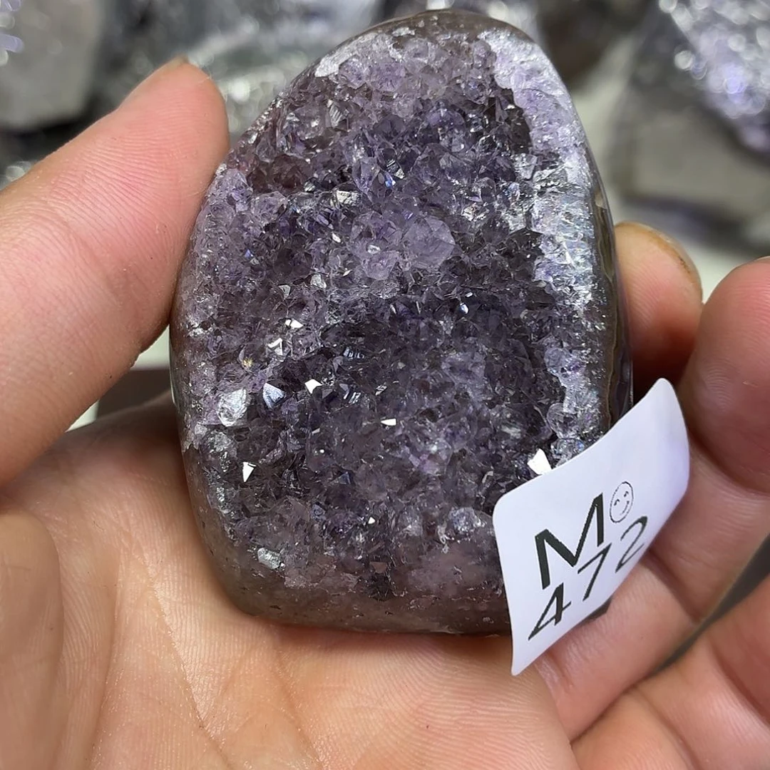 未镶嵌摆件紫晶水晶
