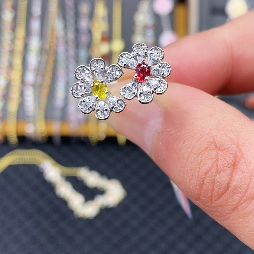 银S925镶嵌戒指蓝宝石