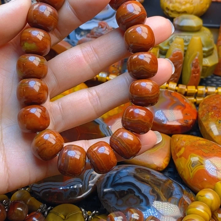 未镶嵌手链玛瑙/玉髓垦*牛