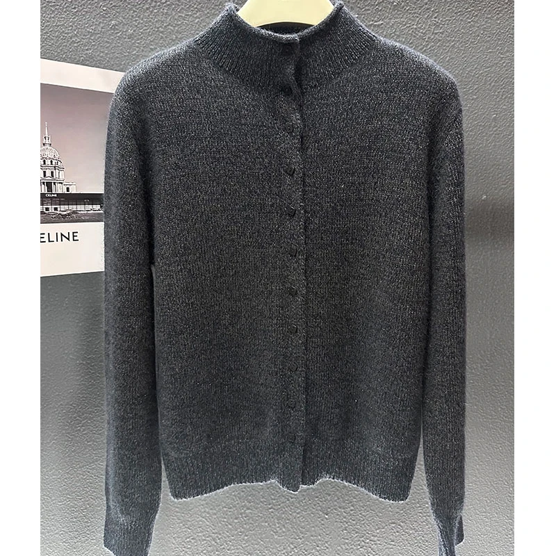 【星耀】百搭时尚气质真绒长袖女款秋冬开衫毛衣