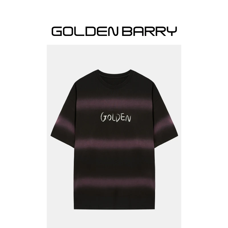 GOLDENBARRY|201951喷绘水洗T恤【微瑕1】