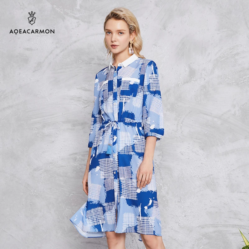 【粉丝专属】雅格上美 春季女士连衣裙 A21CF69S36 配吊带A21CF29S3