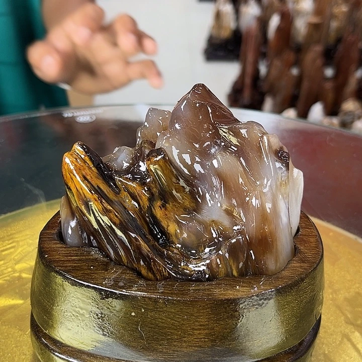 硅化玉珠宝奇石未镶嵌