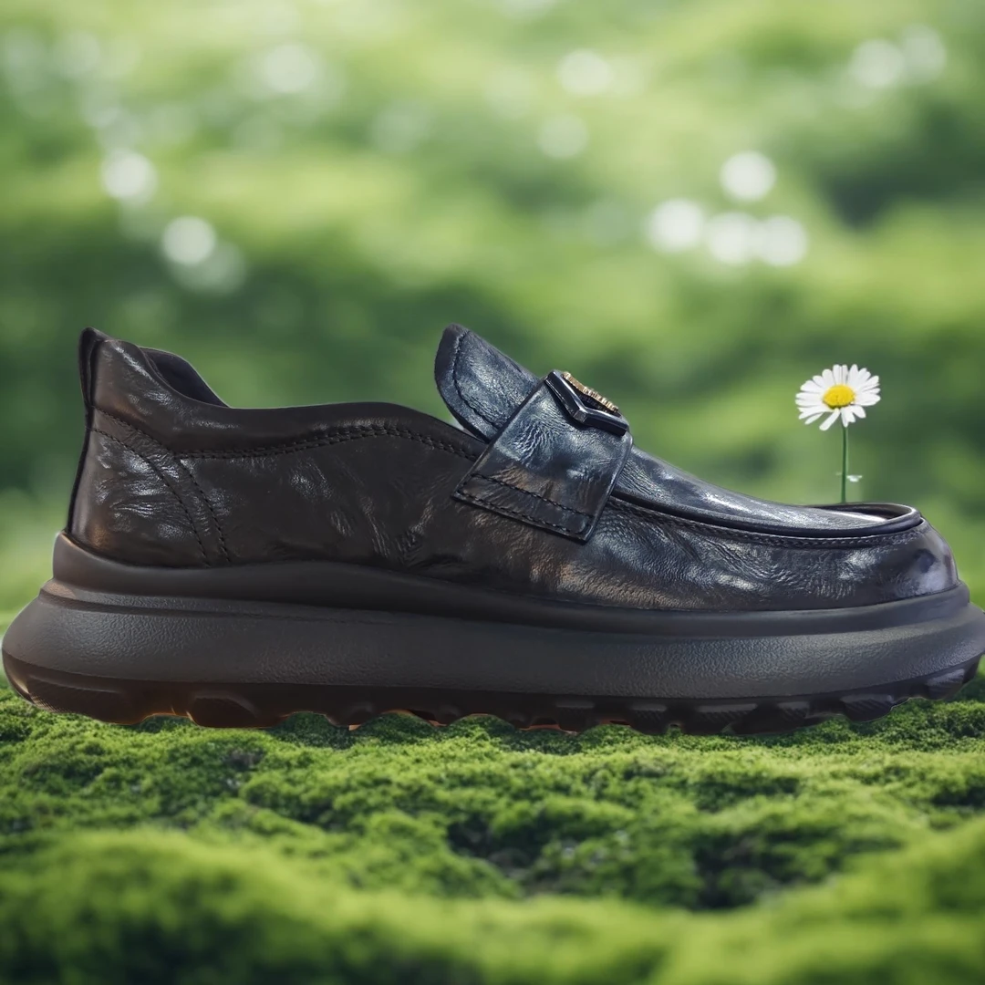 BLHS0512高端男士真皮轻便休闲皮鞋，皮子好鞋子轻，按皮鞋尺码购买