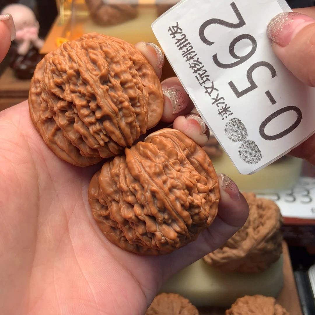 文玩核桃把件43四座楼