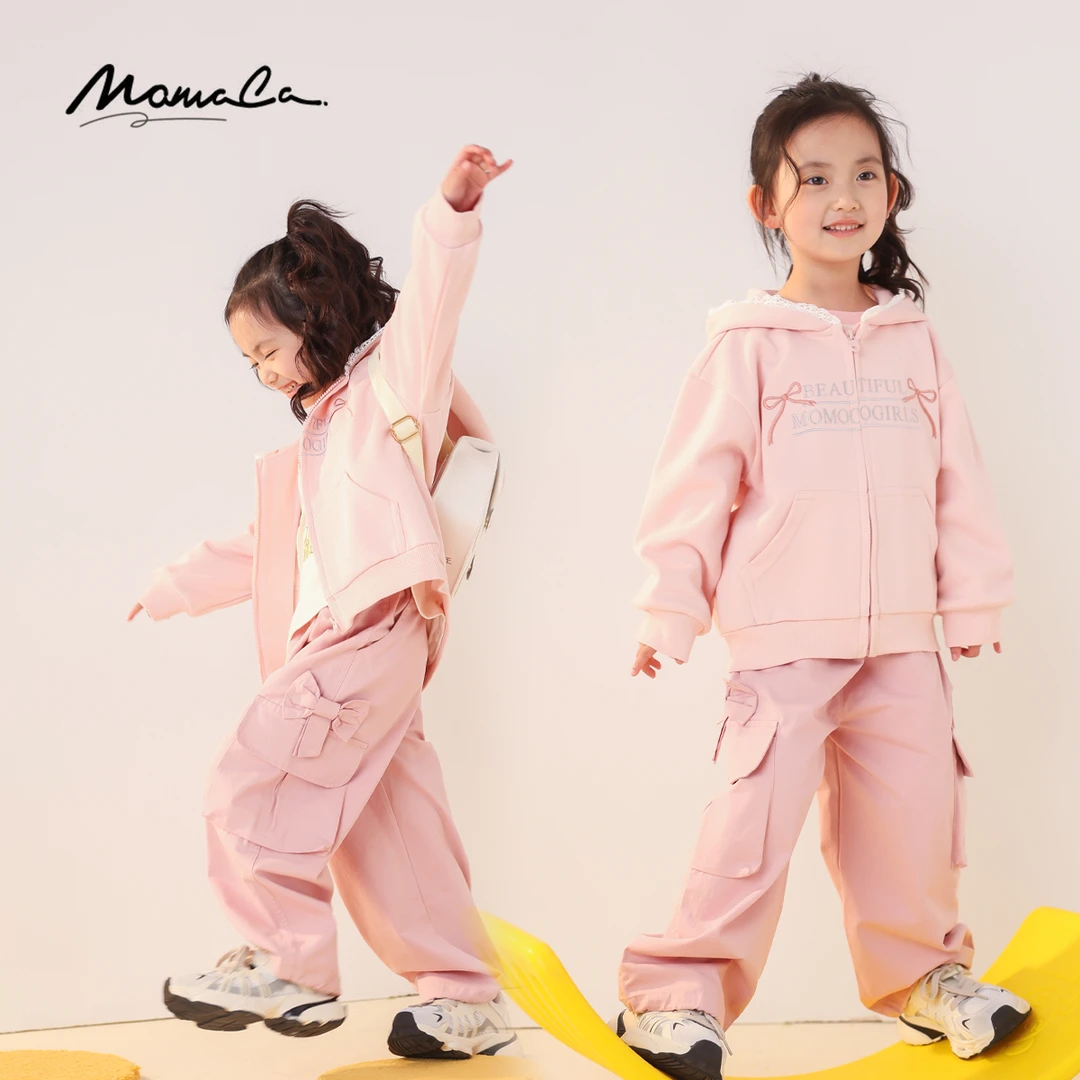 MOMOCO春季新款欧若风甜美针织外套77580112001