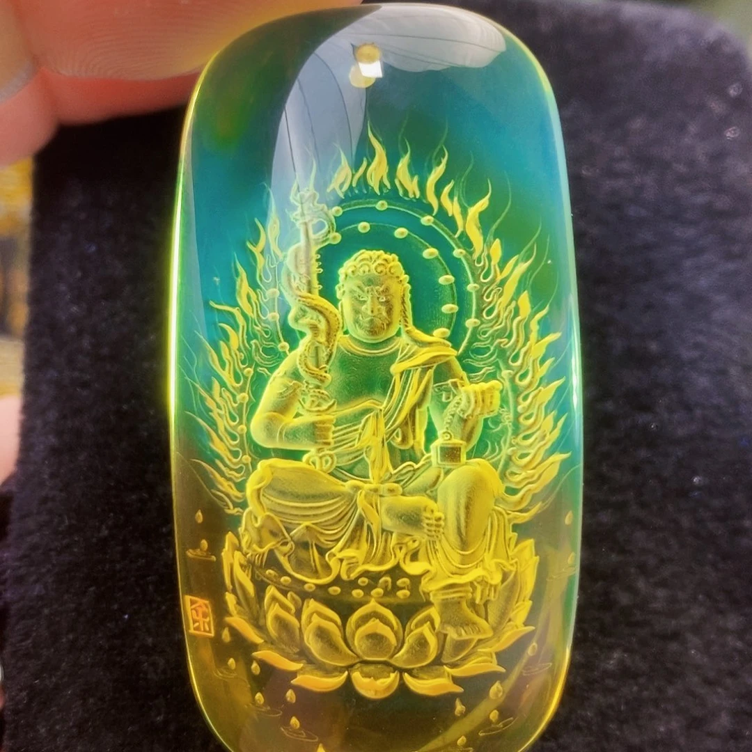 【闪购商品】金珀吊坠(不含链)未镶嵌