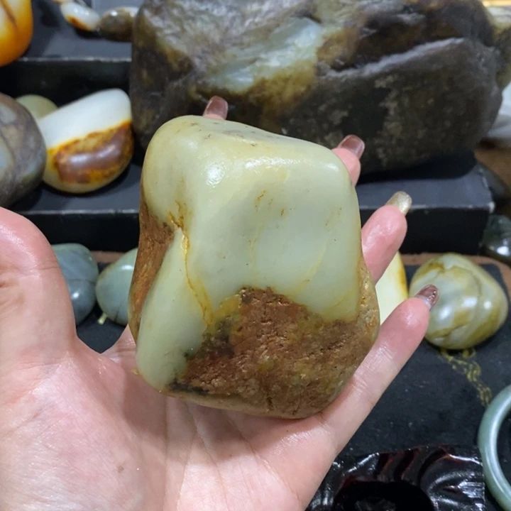 漫***生和田玉未镶嵌挂件