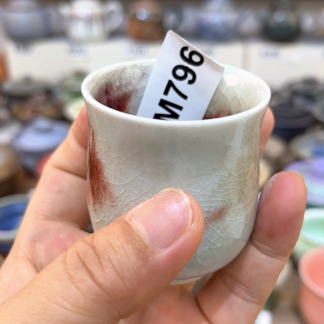 茶杯朱泥陶瓷艺术