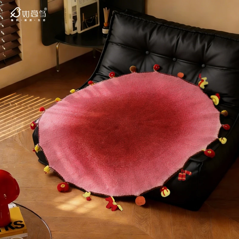 如意鸟【组合装】新春系列*如意毯毛线围巾帽子手编diy毛衣蛋糕球