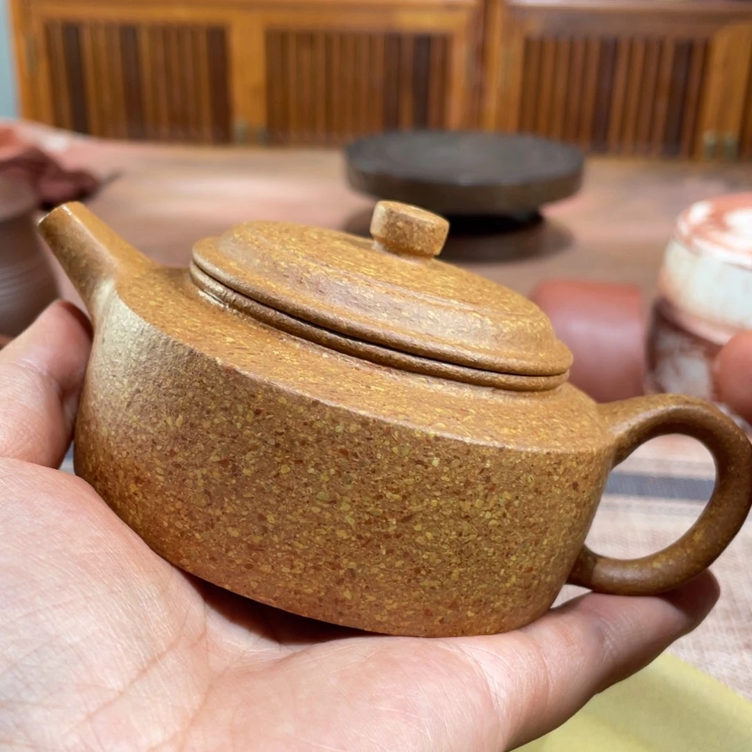茶壶紫砂麒*宜兴紫砂全手工底槽清