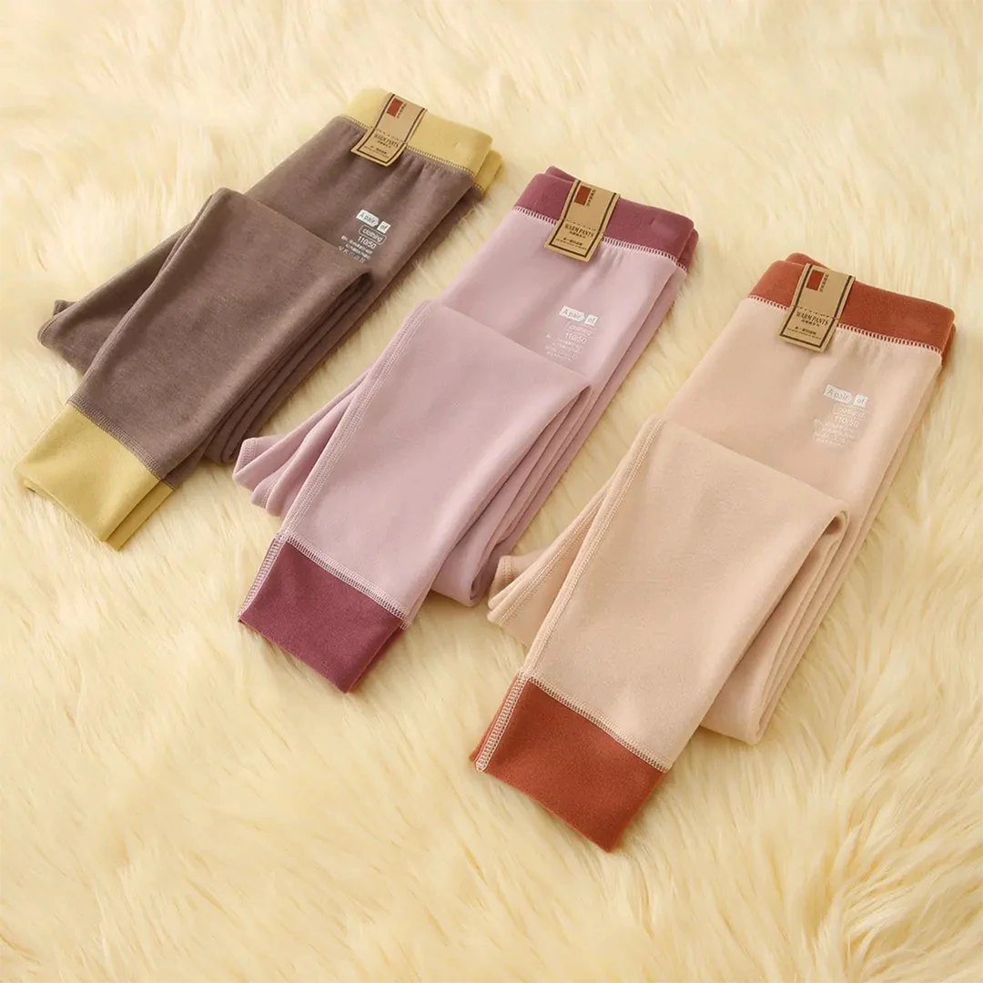 宝宝打底裤高腰秋裤儿童保暖裤加绒A类男童秋冬季中大童校服神器