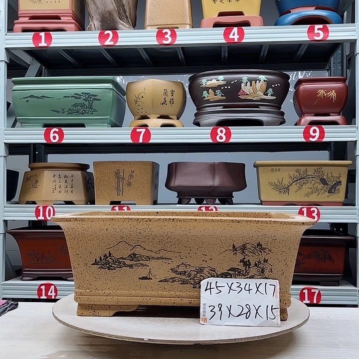 紫砂花盆紫砂花盆