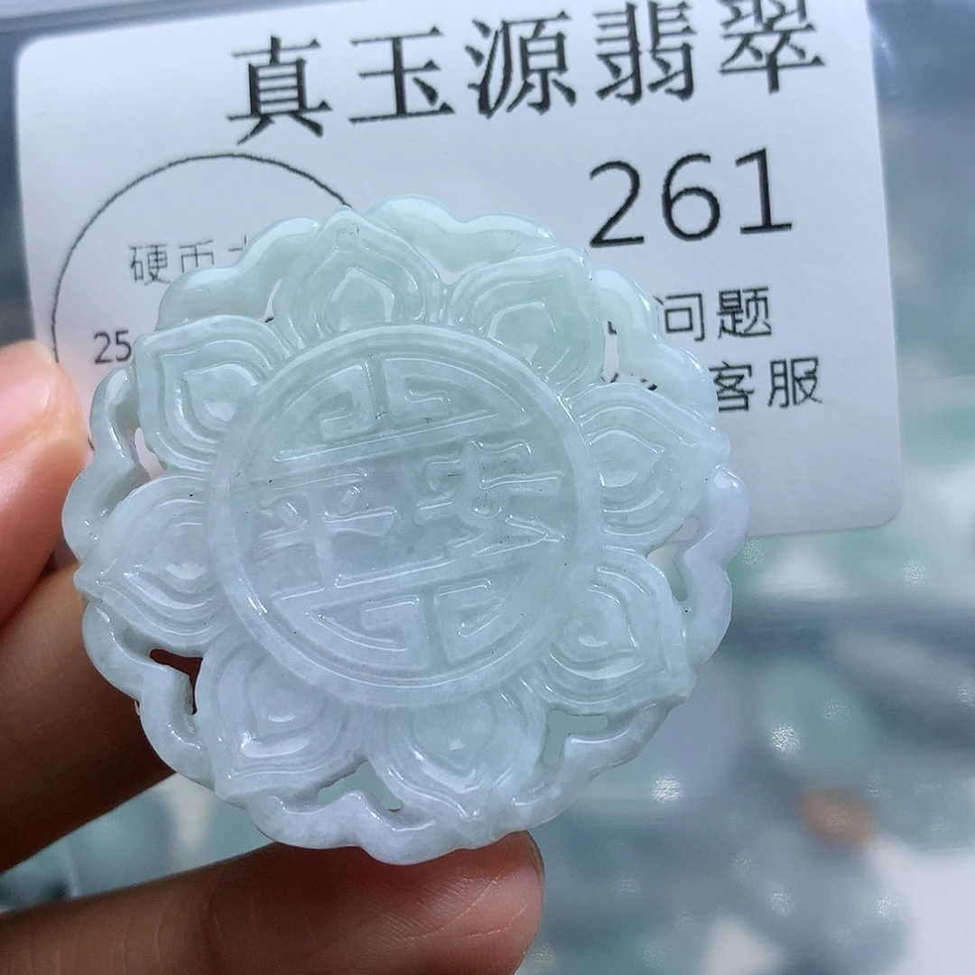 翡翠未镶嵌颈饰261