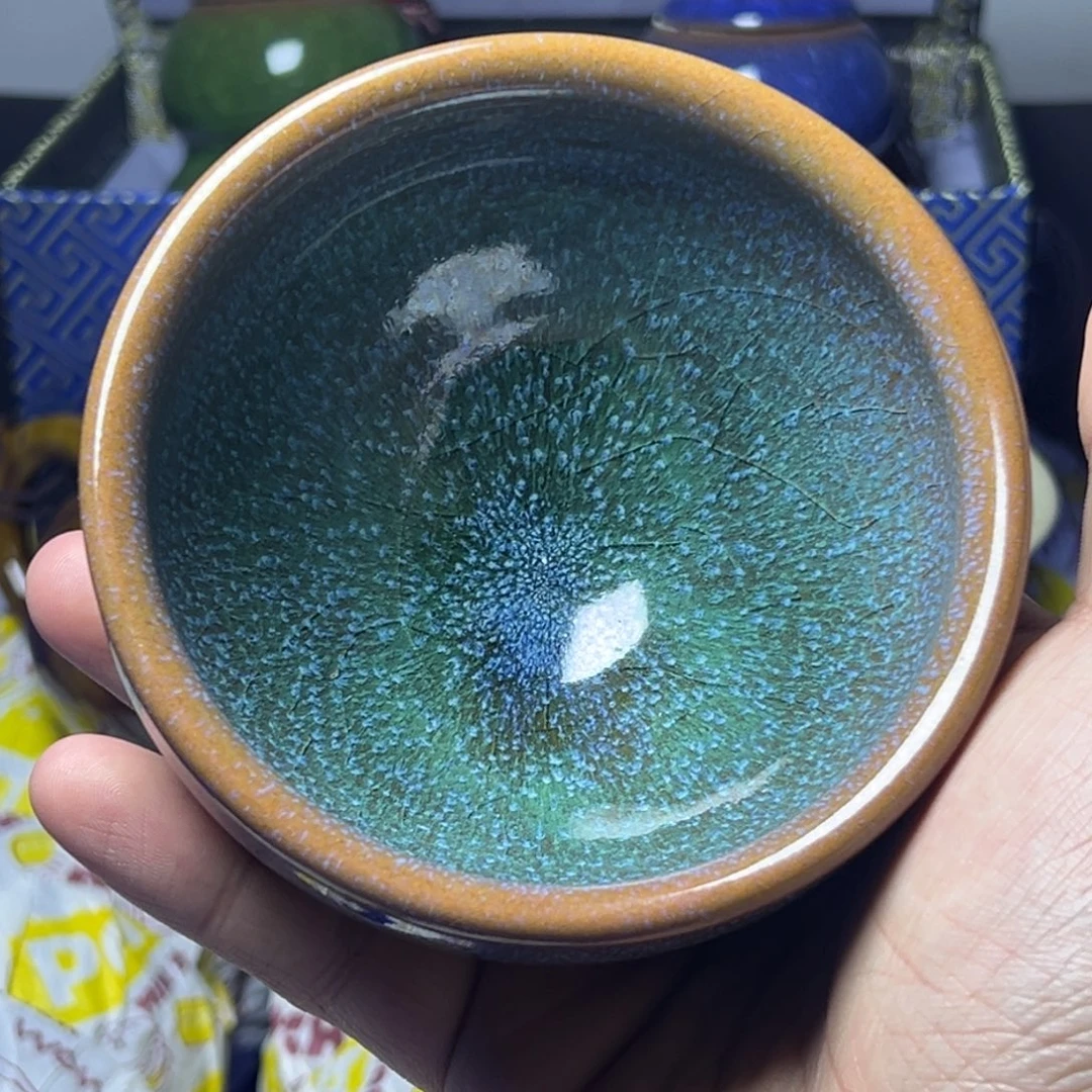 茶盏建阳建盏喝茶主人杯