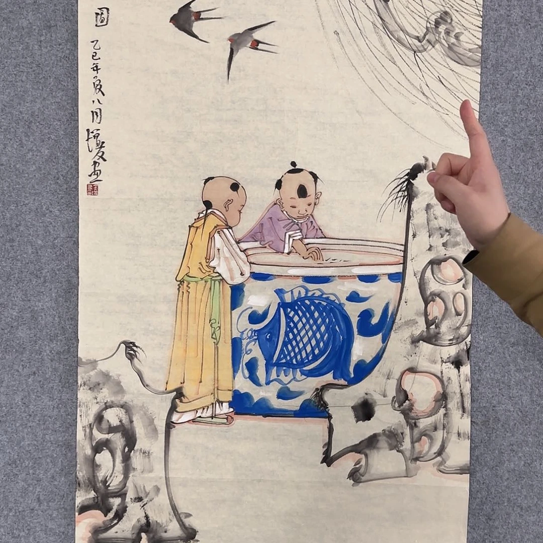 国画老师精品作品欣赏