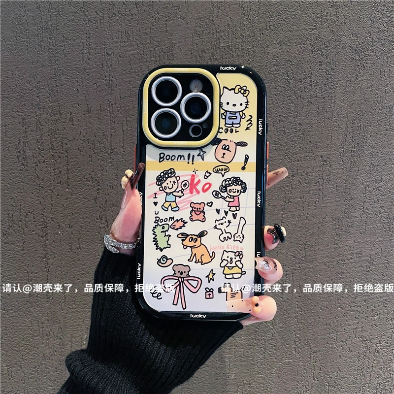 奶油壳适用苹果16/iPhone/华为荣耀/OPPO/VIVO/小米/手机壳爆款潮