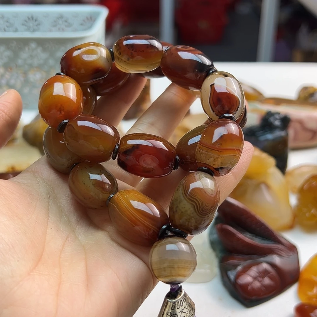 玛瑙/玉髓未镶嵌颈饰