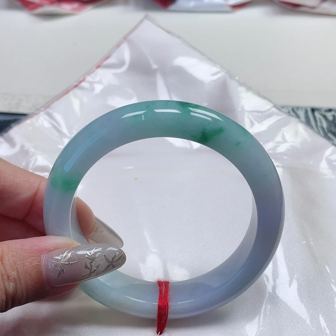 未镶嵌手镯翡翠缅甸翡翠55+