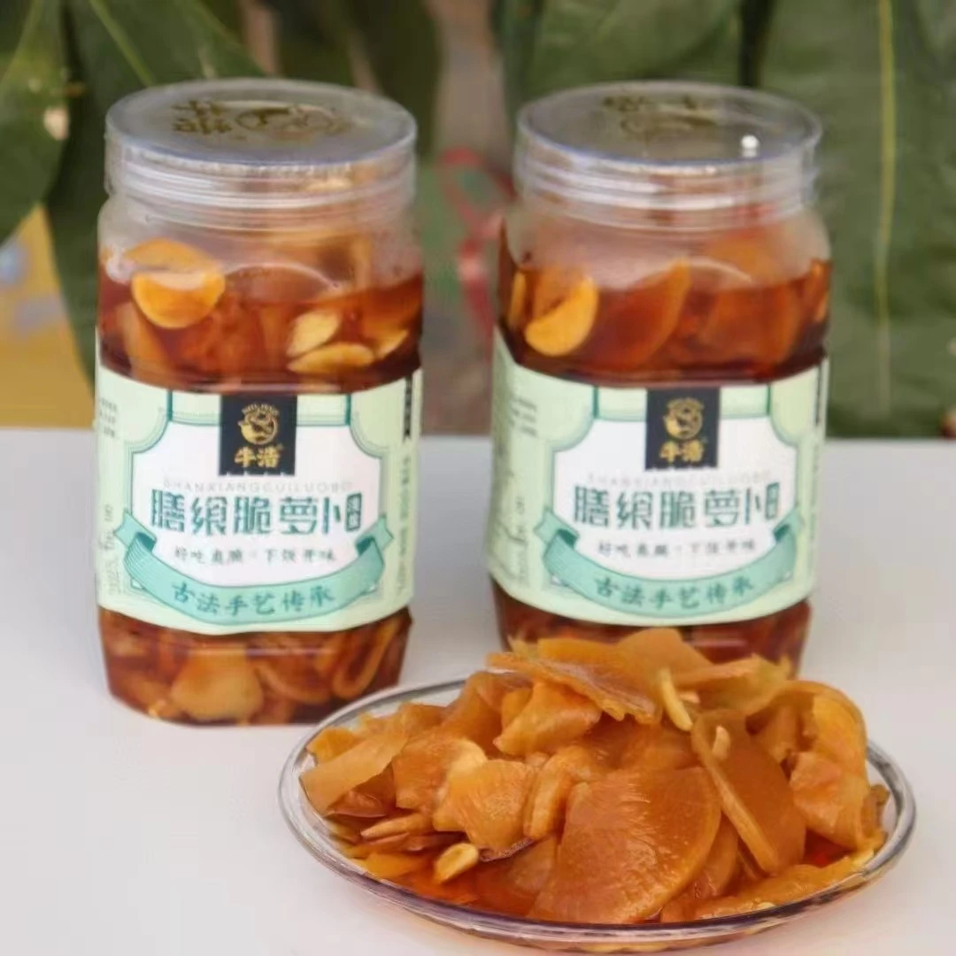 酱脆萝卜即食爽脆开胃下饭菜早餐夜宵必备