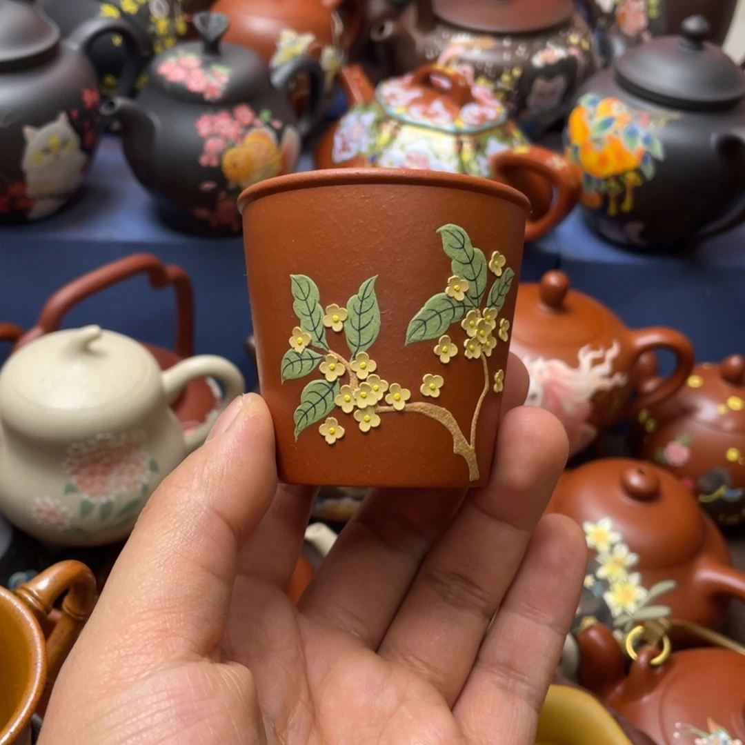 茶杯紫砂紫砂主人杯80cc