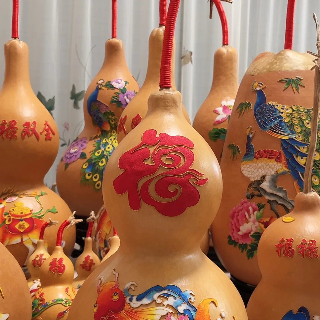 李****木葫芦福禄福鱼牡丹