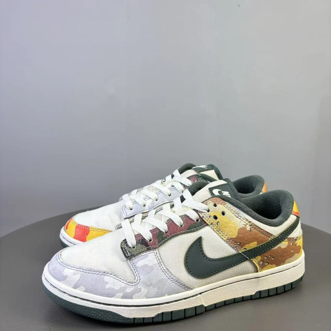 95新 maje 40.5码 dunk不对称鸳鸯 迷彩板鞋 非原盒