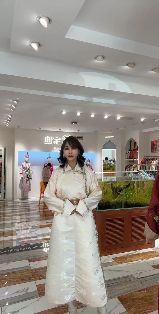 民族风女士长款袍子