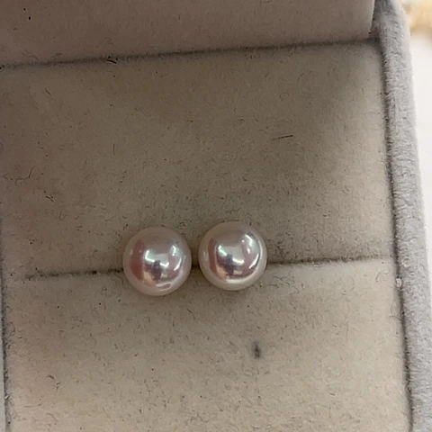 淡水珍珠颈饰银S925镶嵌混*间