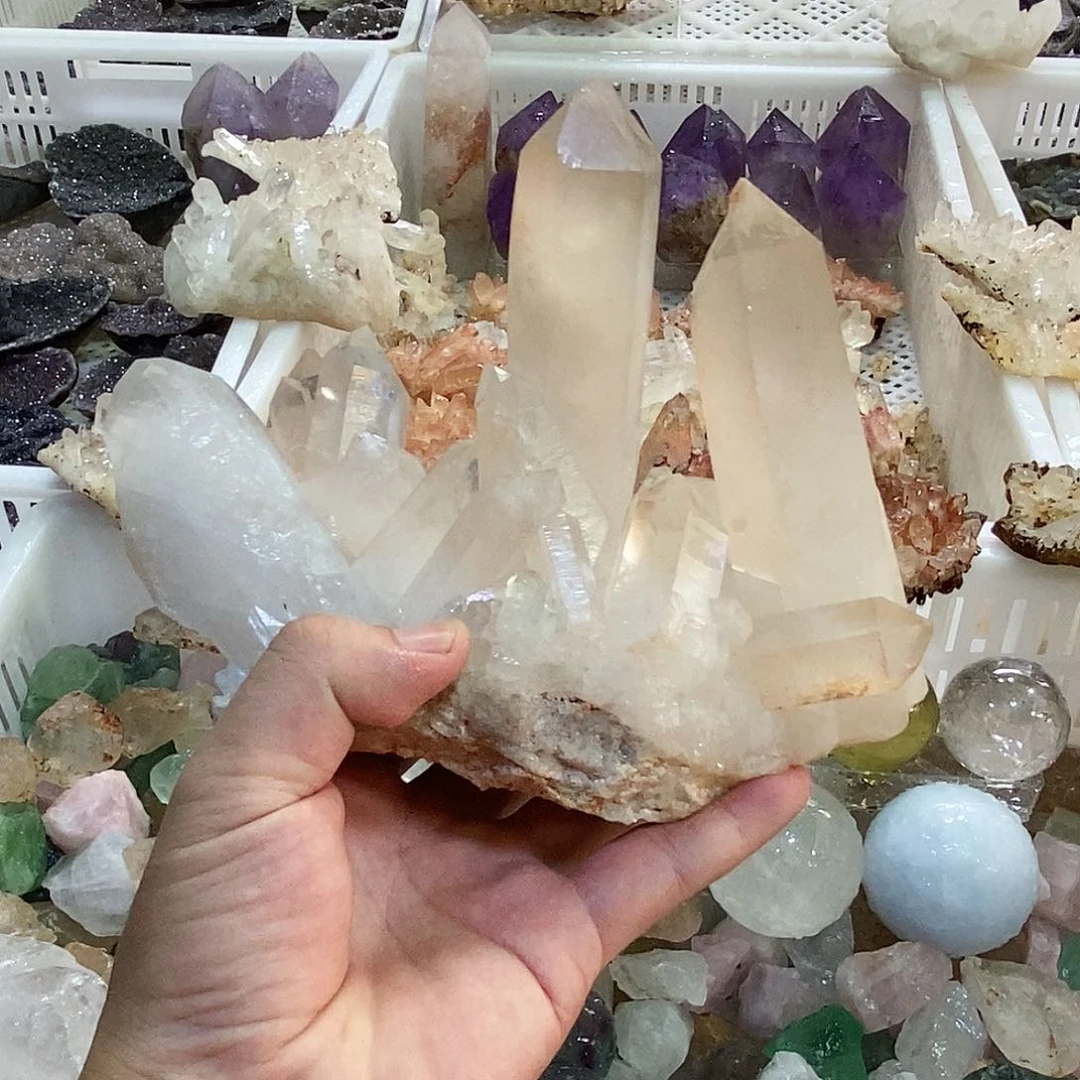 未镶嵌珠宝半成品水晶想****光