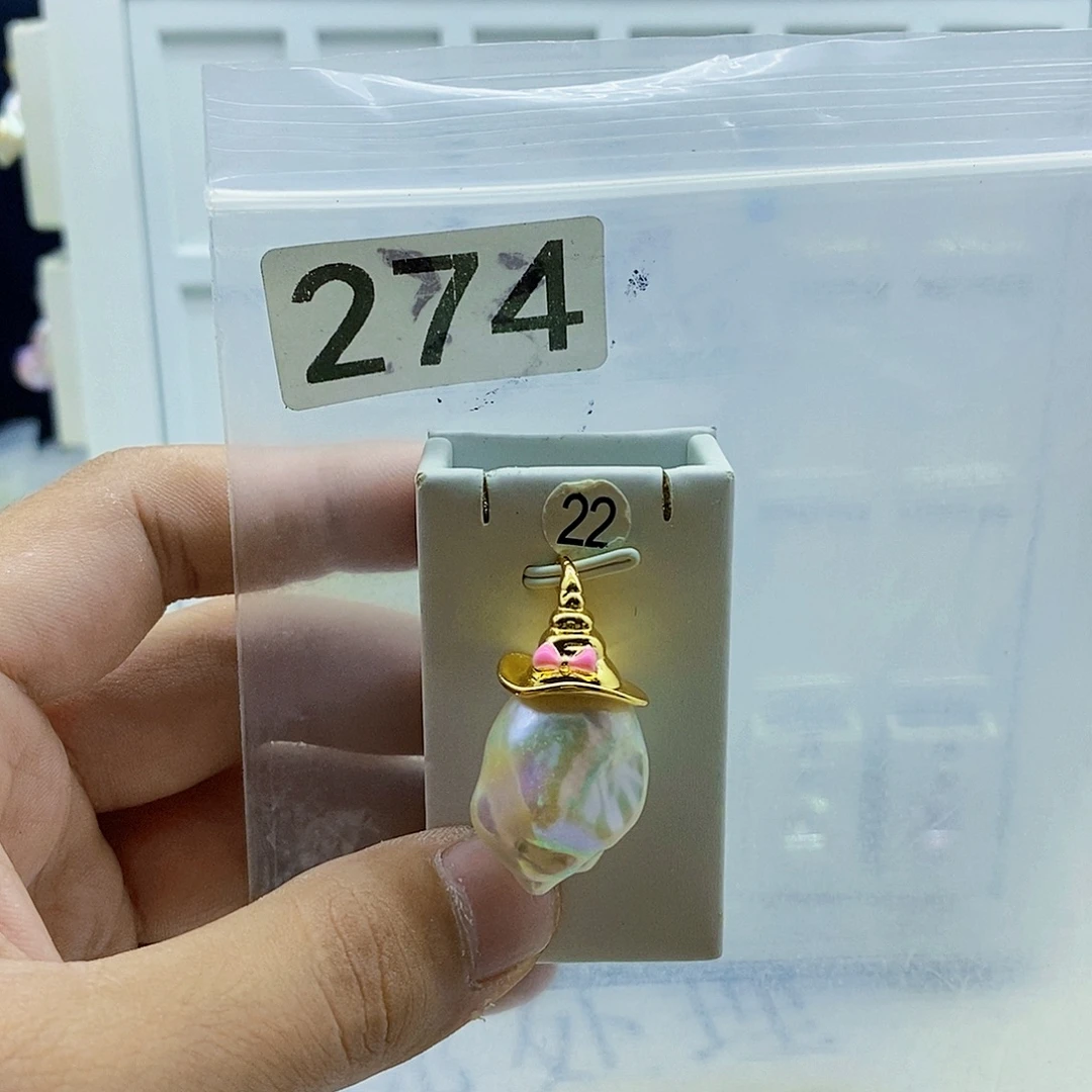 淡水珍珠合金颈饰