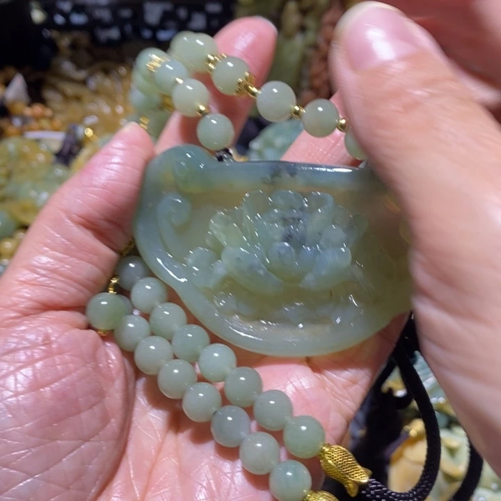 岫玉岫玉吊坠未镶嵌