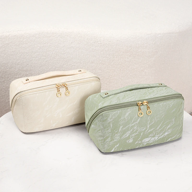 化妆包轻奢高级感水墨国风大容量分区化妆刷收纳袋便携旅行洗漱包