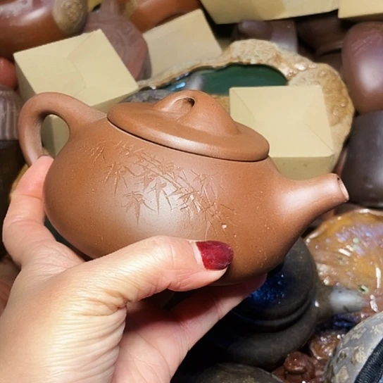 全手工制作宜兴紫砂壶