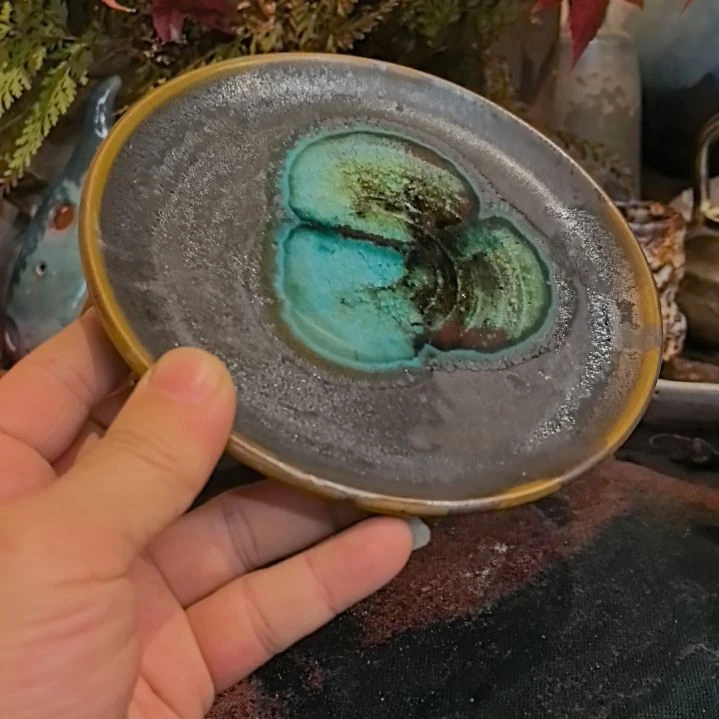 摆件陶手工高温原矿窑变新品福利