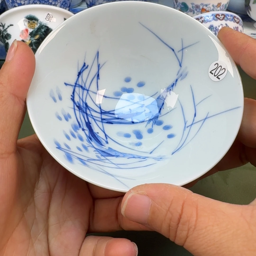 陶景德镇纯手绘茶具圆圆202