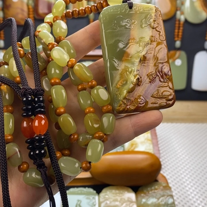 新疆昆仑山料 盆景 守 护