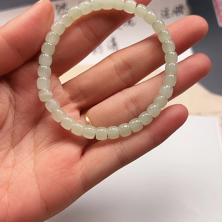 和田玉手链未镶嵌19