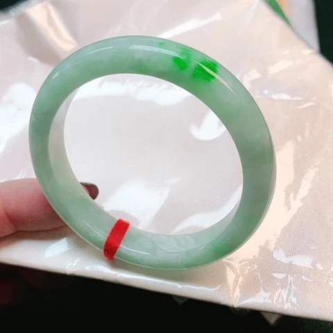未镶嵌手镯翡翠正圈2540