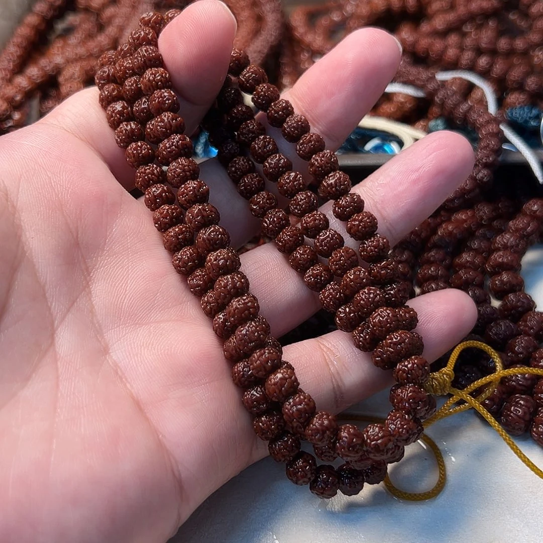 金刚菩提吊坠闷墩龙108-7